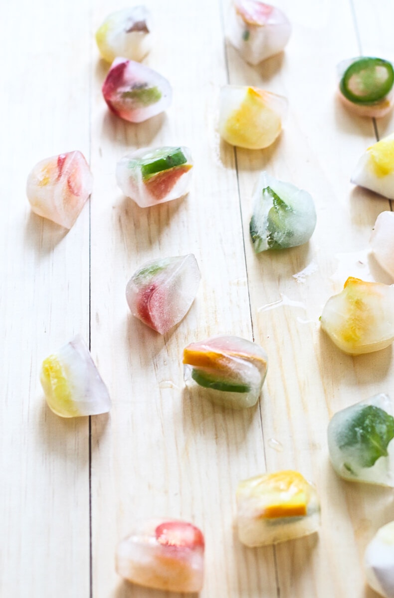 DIY Flavoured Ice Cubes