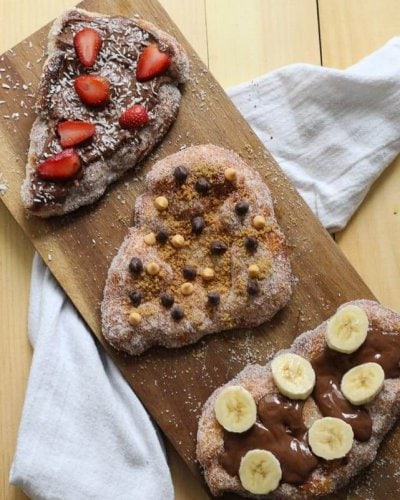 Homemade Beaver Tails with Pizza Dough