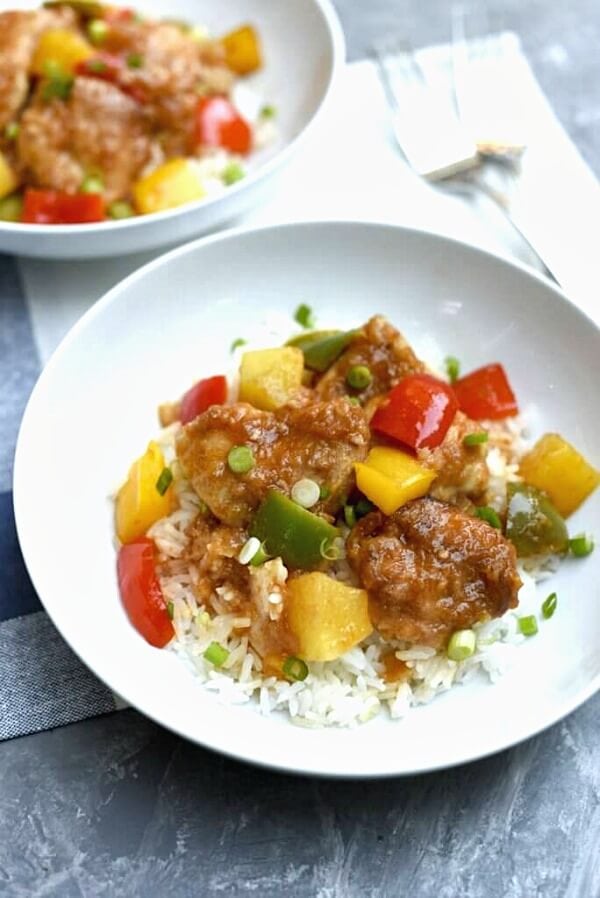 Slow Cooker Sweet and Sour Chicken freezer meal