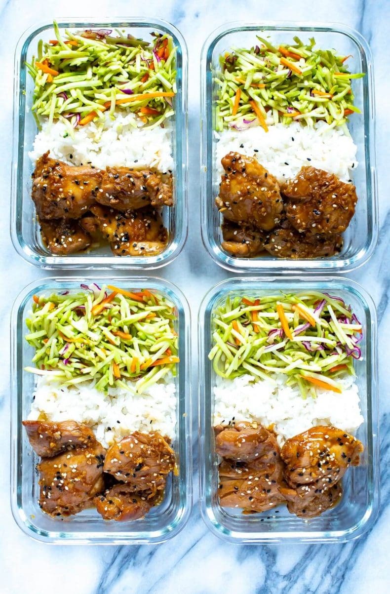 Garlic Sesame Chicken Thighs (recipe cooked in Instant Pot)