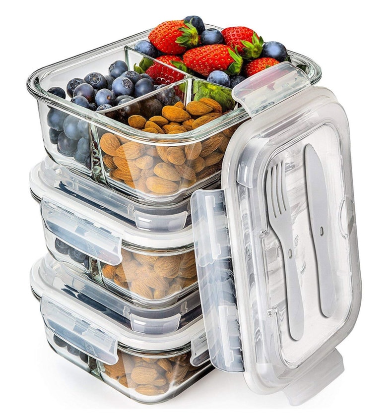 Here are the BEST Meal Prep Containers and Tools that help me keep on track with my weekly meal prep! Say goodbye to takeout and hello to healthy homemade meals that save you time and money! #mealprepcontainers #mealplanning