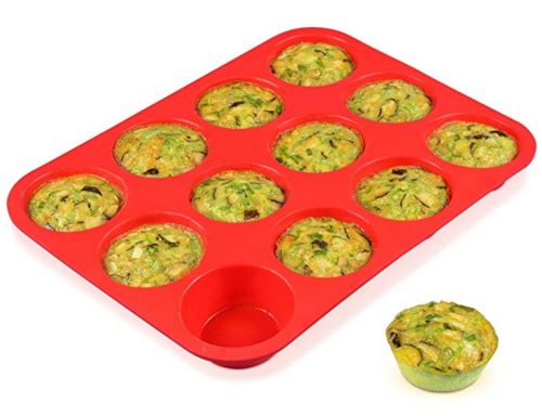 silicone muffin trays