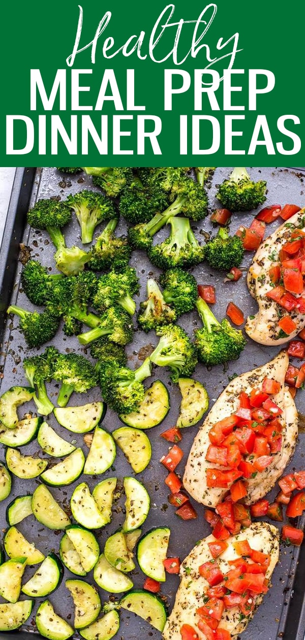 These Healthy Dinner Ideas will show you how to cook quickly and efficiently - these strategies help you get dinner on the table FAST! #dinnerideas #mealprep