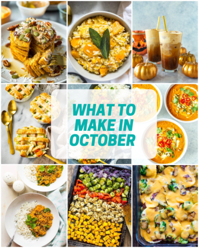What to make in October
